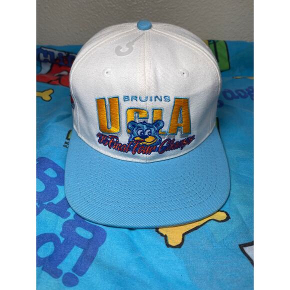 UCLA 1995 NCAA Basketball Final Four Snap Back Hat Vintage Seattle NWT - Picture 1 of 7